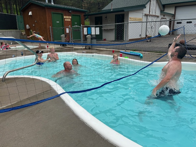 RV campground with pool in South Dakota