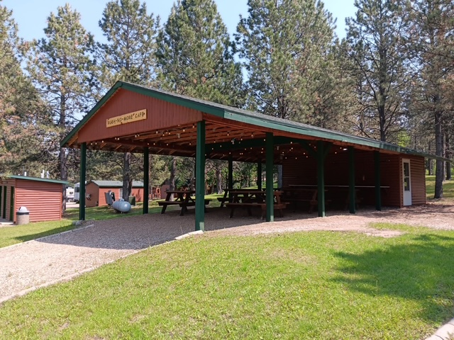 Cafe snack bar at campground